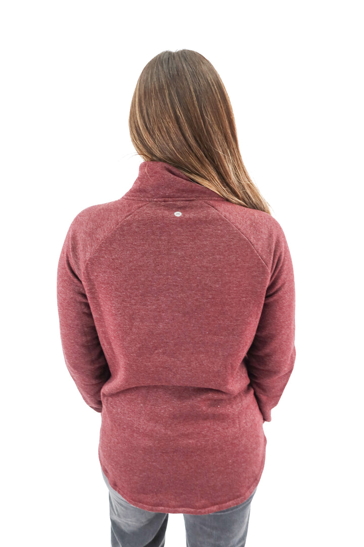 rbx purple quarter zip NWT (L; retail $39.99)
