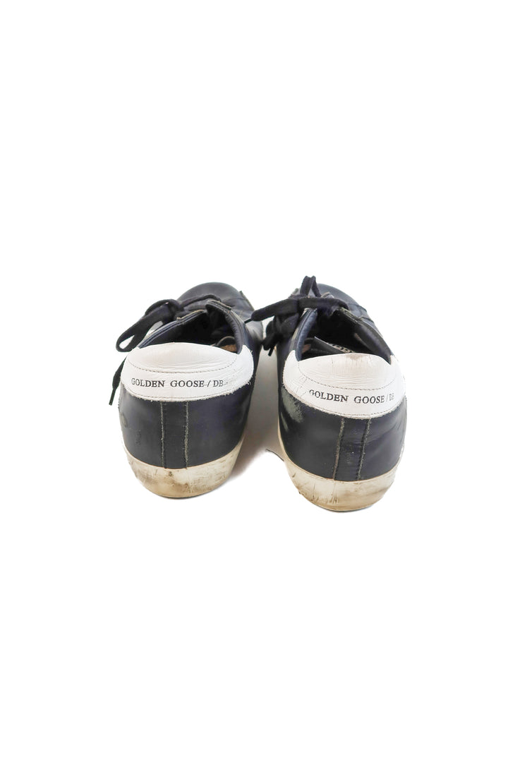 golden goose Superstar deluxe black sneakers (41; retail $595)
