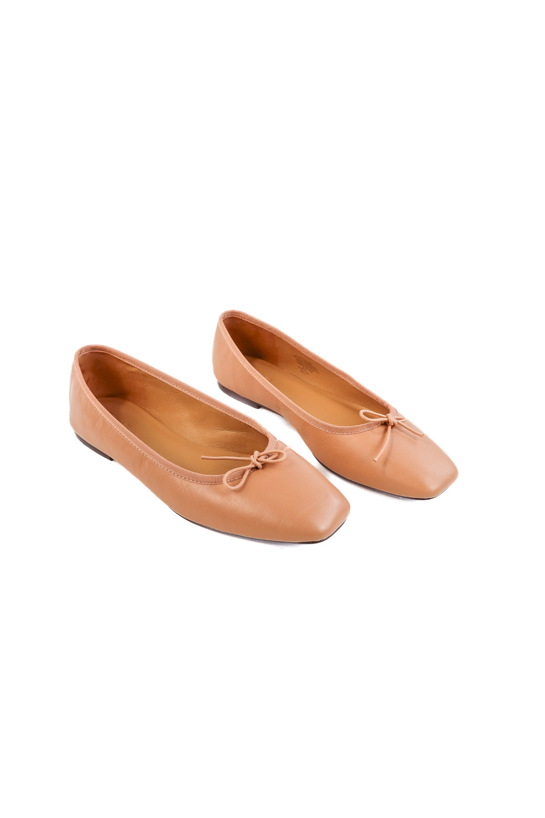 J. Crew Tan Ballet Flats (9; retail $128)