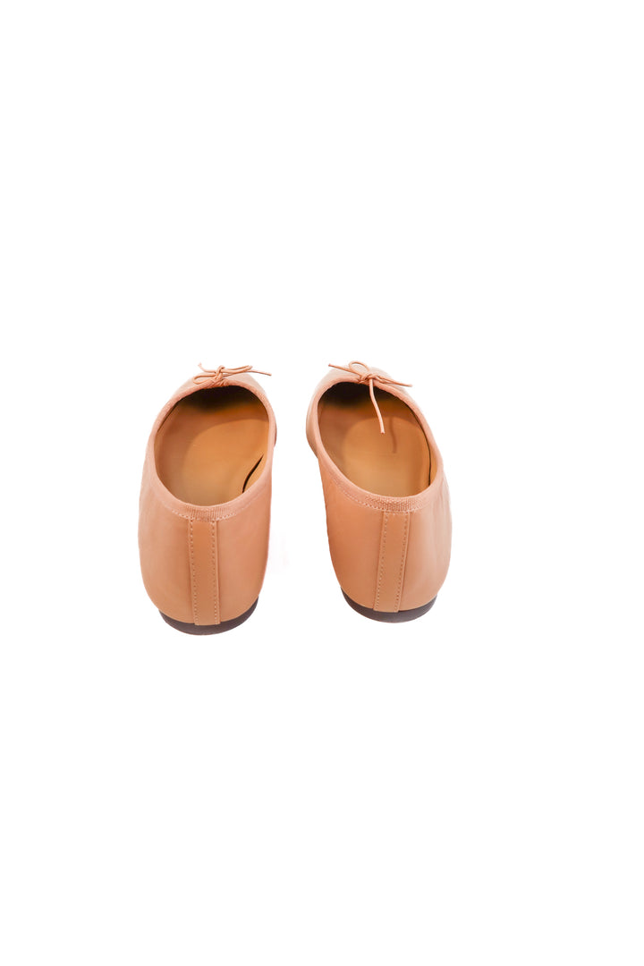 J. Crew Tan Ballet Flats (9; retail $128)