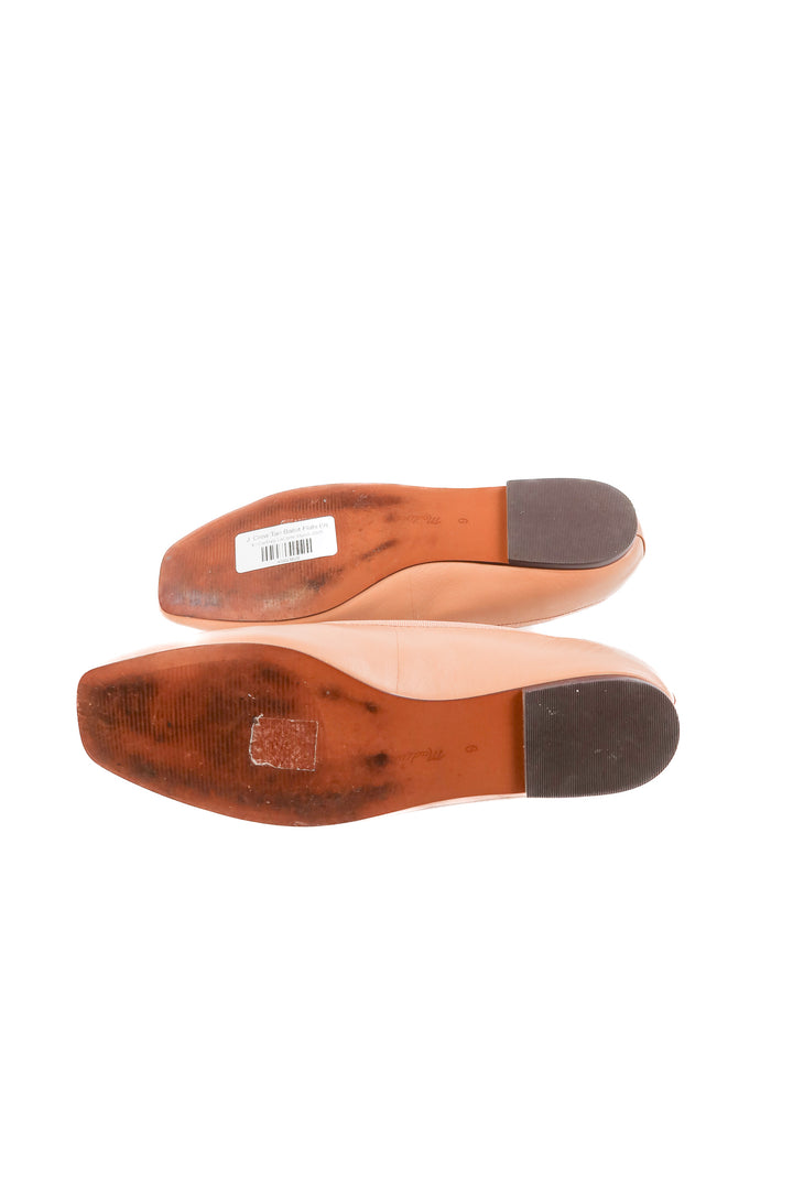 J. Crew Tan Ballet Flats (9; retail $128)