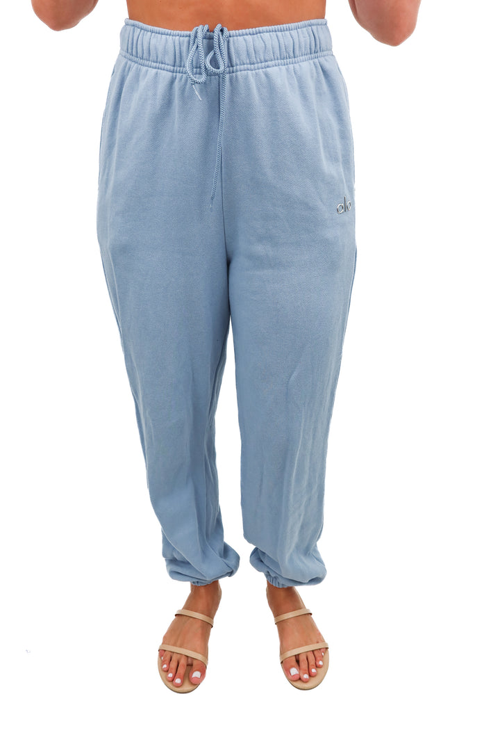 alo blue joggers (m; retail $128)
