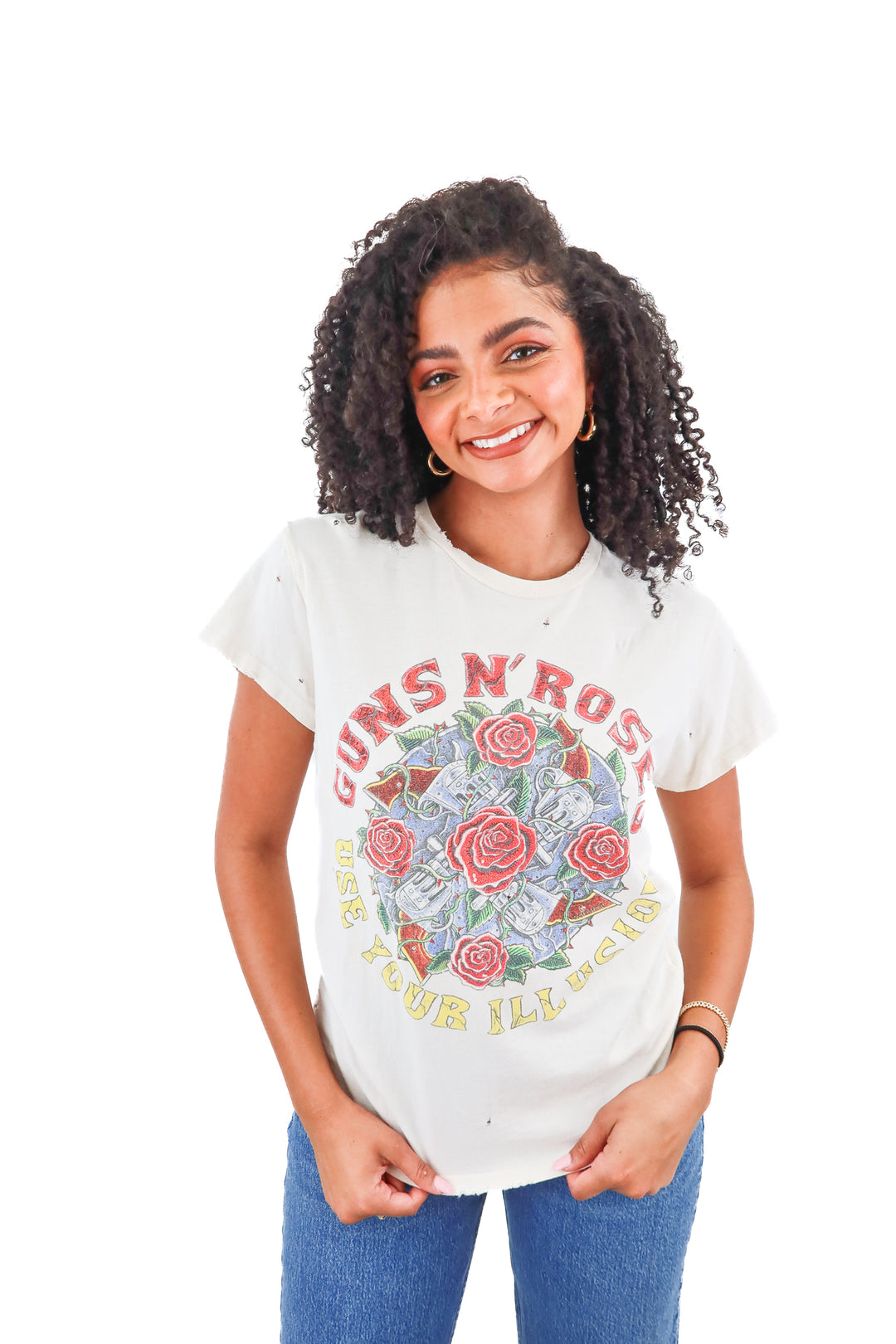 made worn gun n roses graphic tshirt (xs; retail $175)