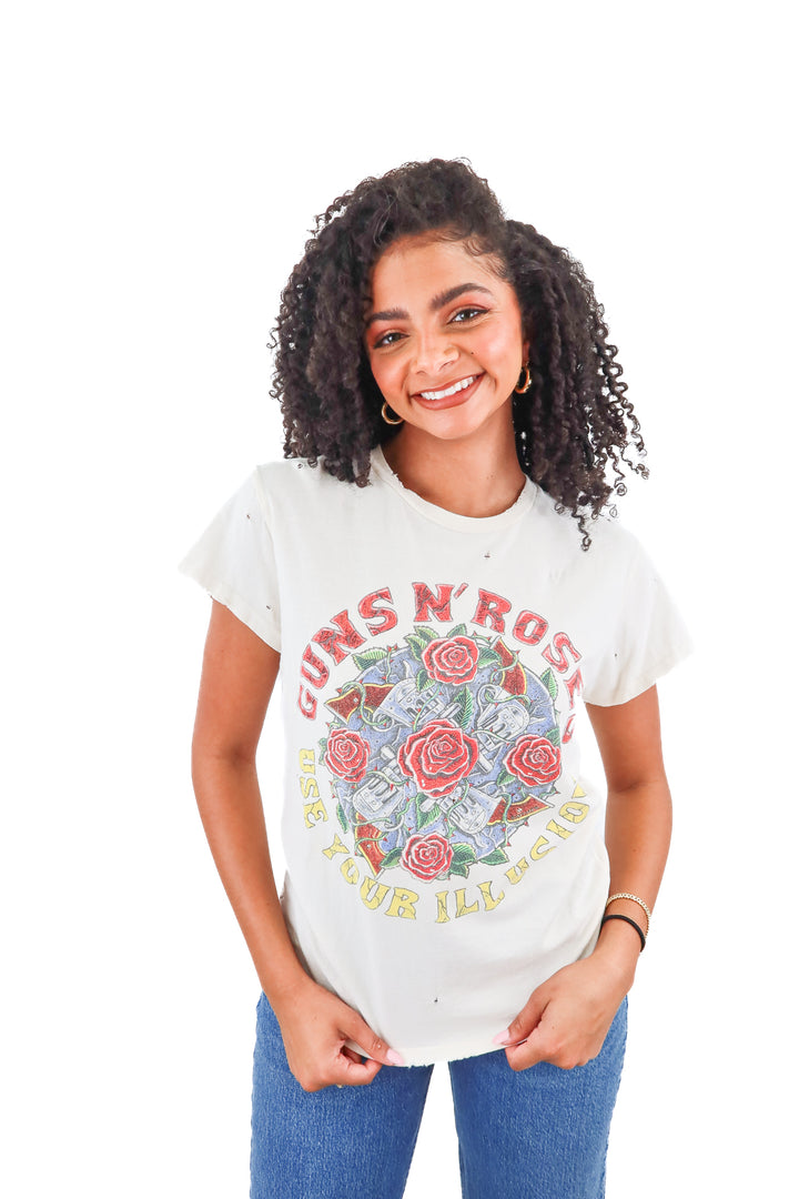 made worn gun n roses graphic tshirt (xs; retail $175)