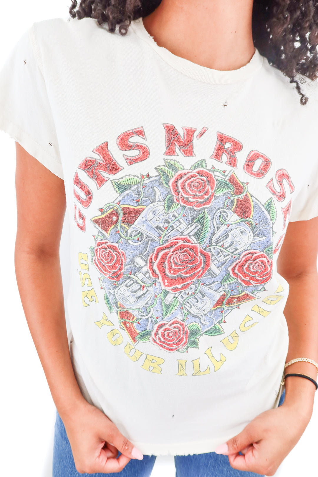 made worn gun n roses graphic tshirt (xs; retail $175)