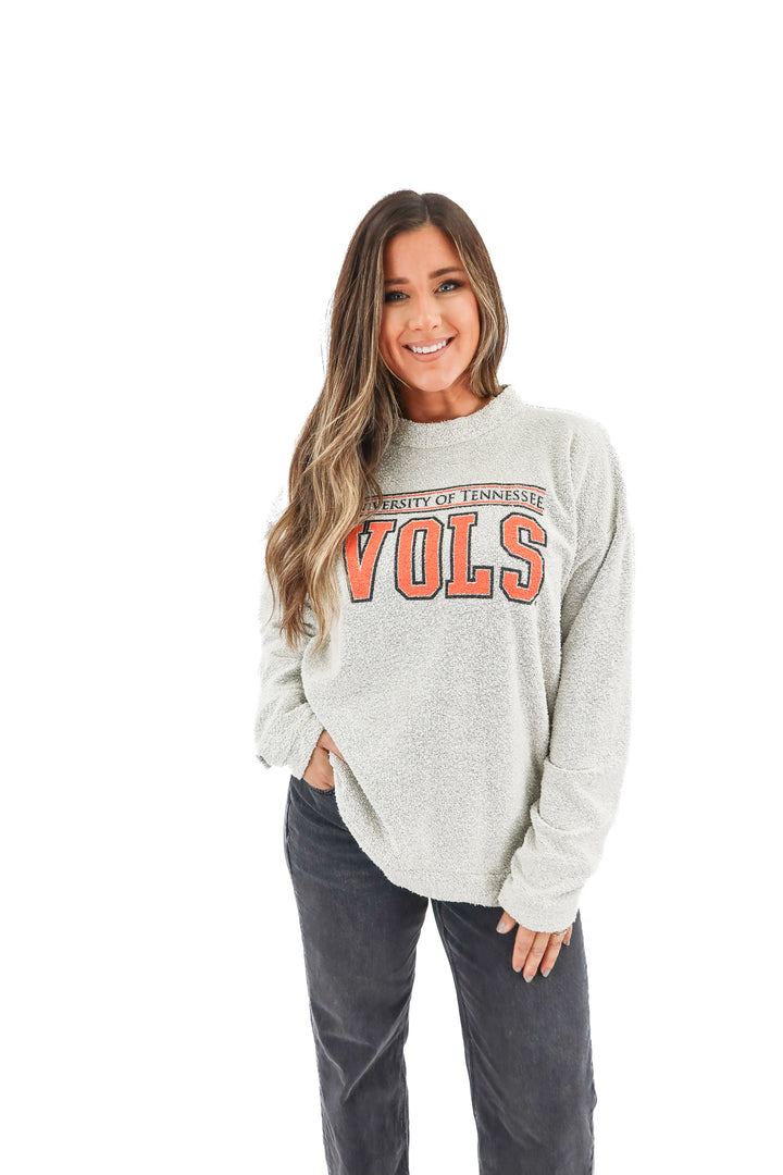 woolly threads grey univ. of tn vols sweatshirt (XL)
