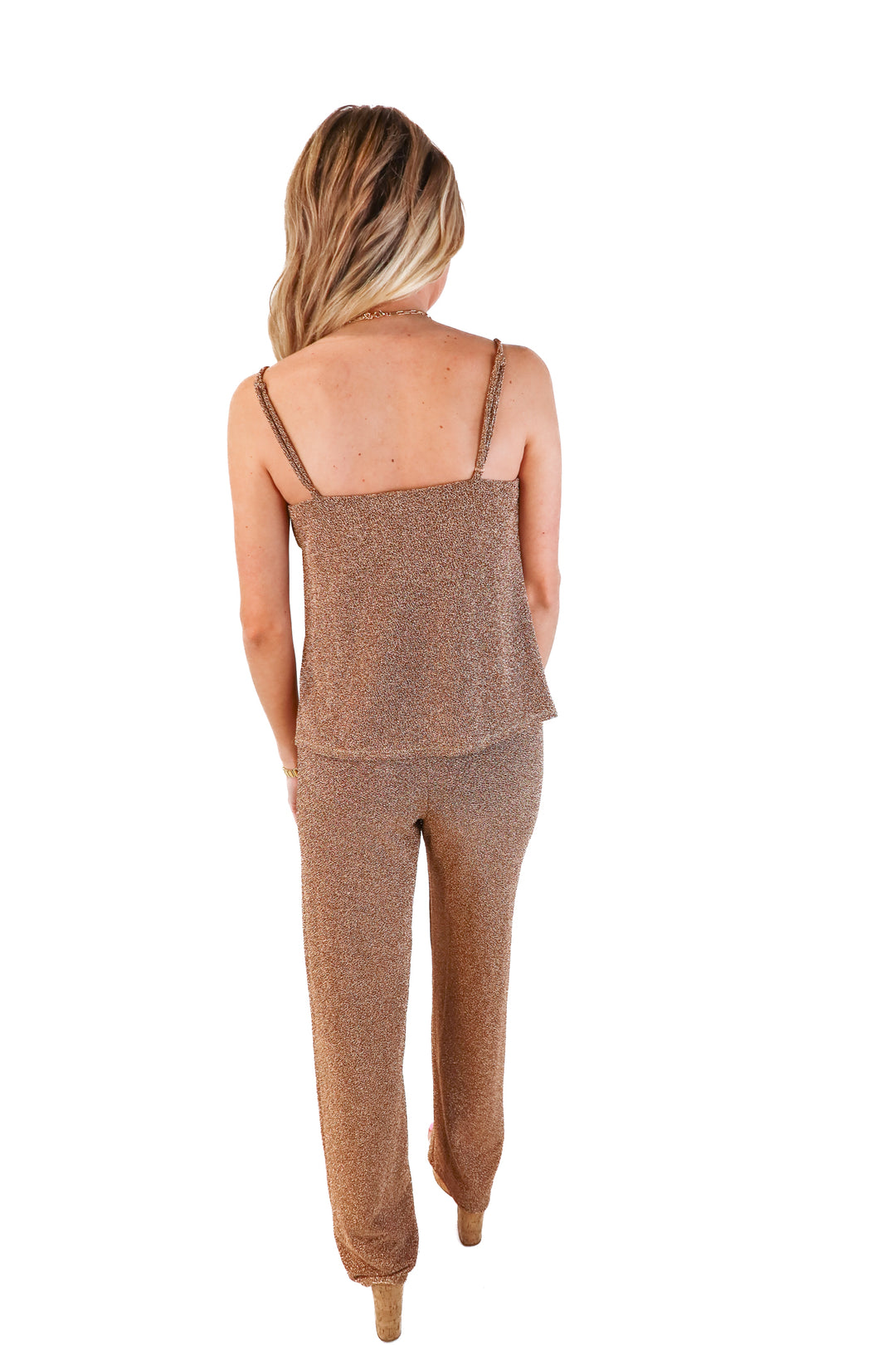 Skies Are Blue Bronze Metallic Set (XS; retail $115)