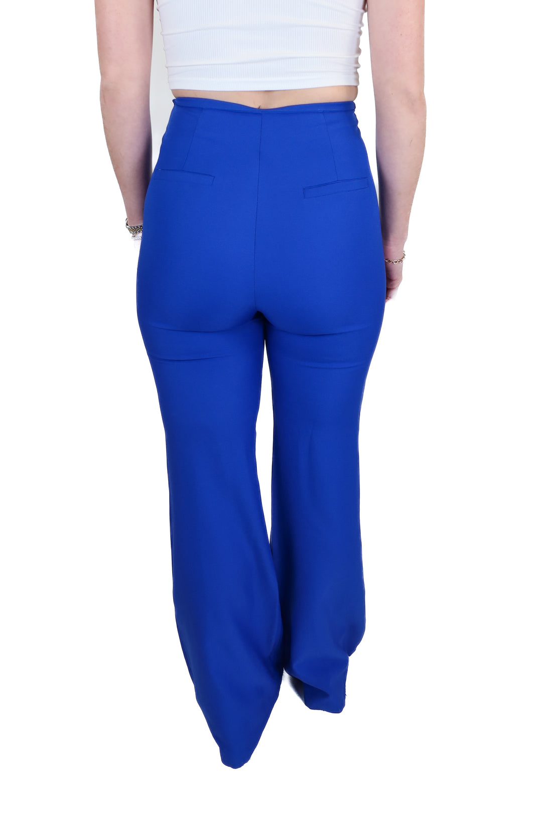 Jealous Tomato Cobalt blue Slacks (S)