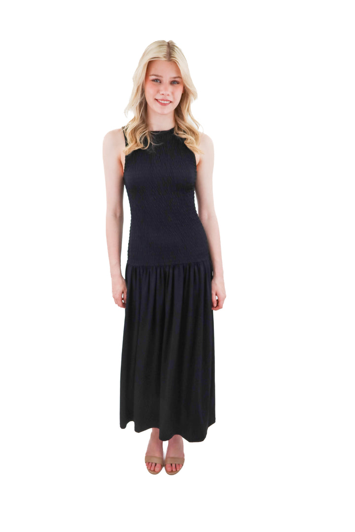 h&m black maxi dress NWT (s)