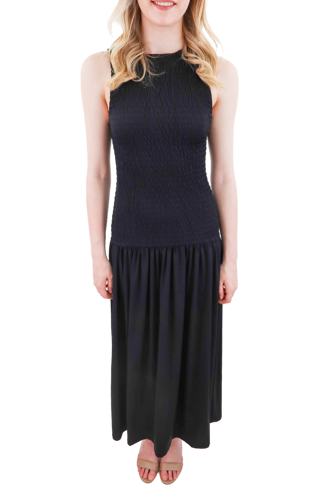 h&m black maxi dress NWT (s)