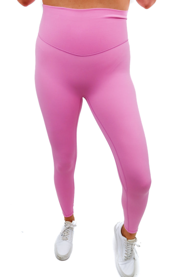 acta pink leggings (m; retail $65)