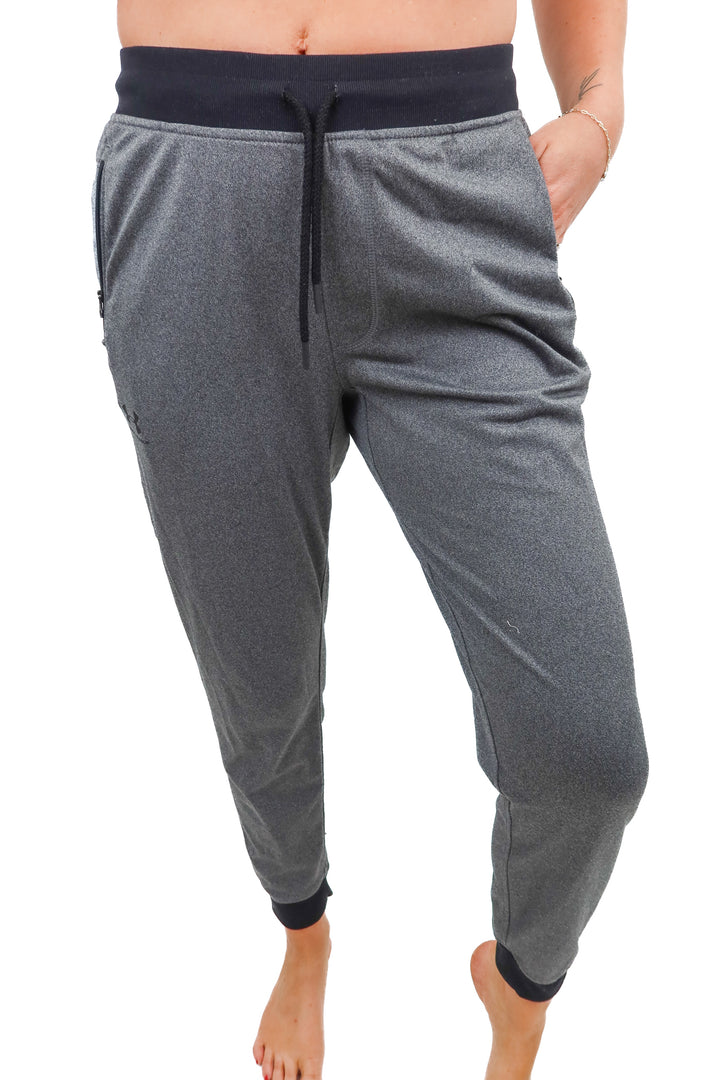 under armour grey joggers (L)