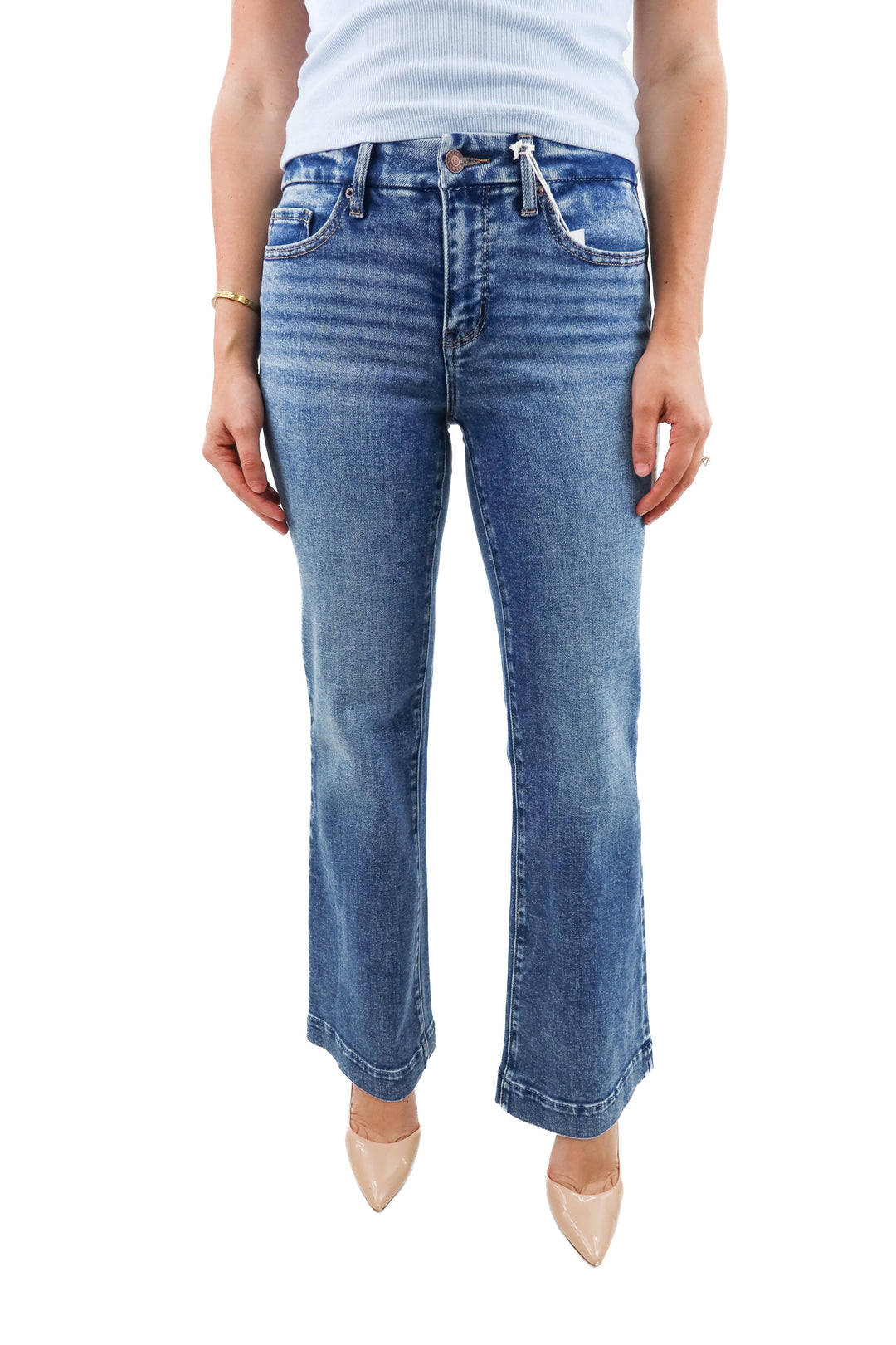 bke denim medium wash jeans NWT (27; retail $76)