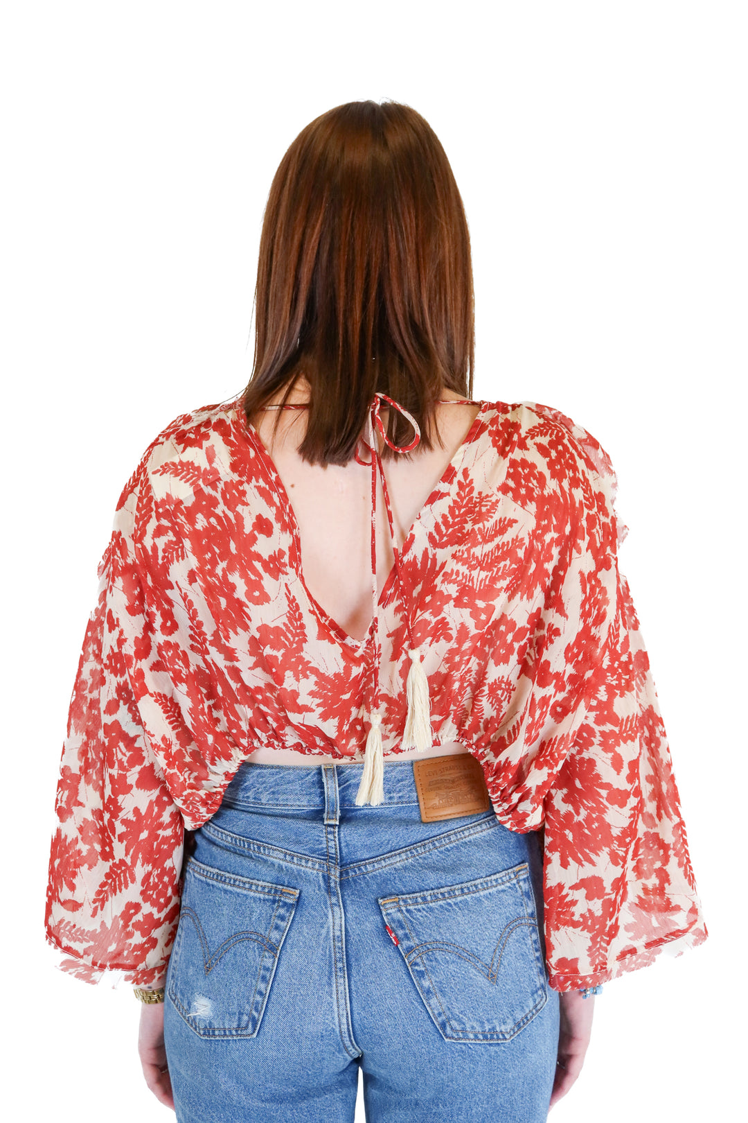 Vici Floral Crop Top (S)