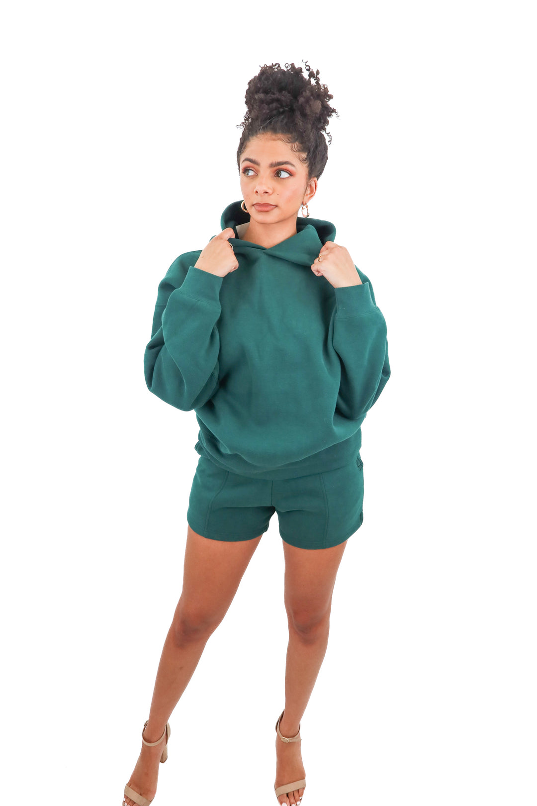 inzy green sweat set NWT (s)