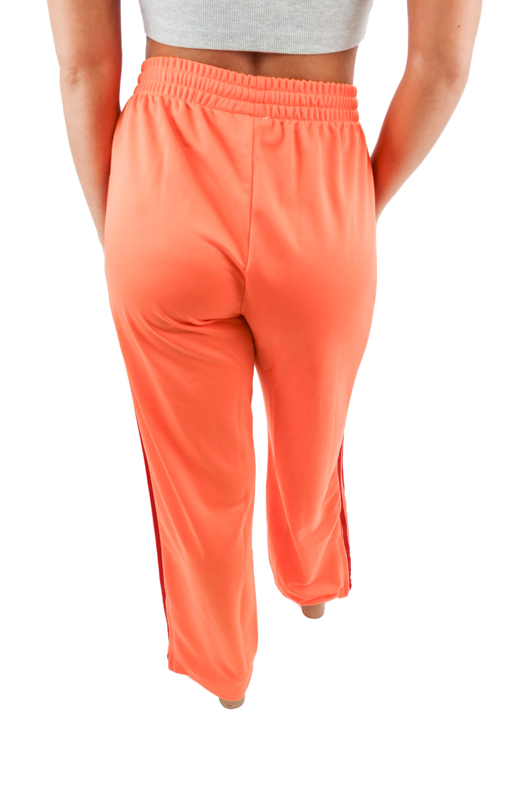 adidas orange track pants (XS; retail $60)