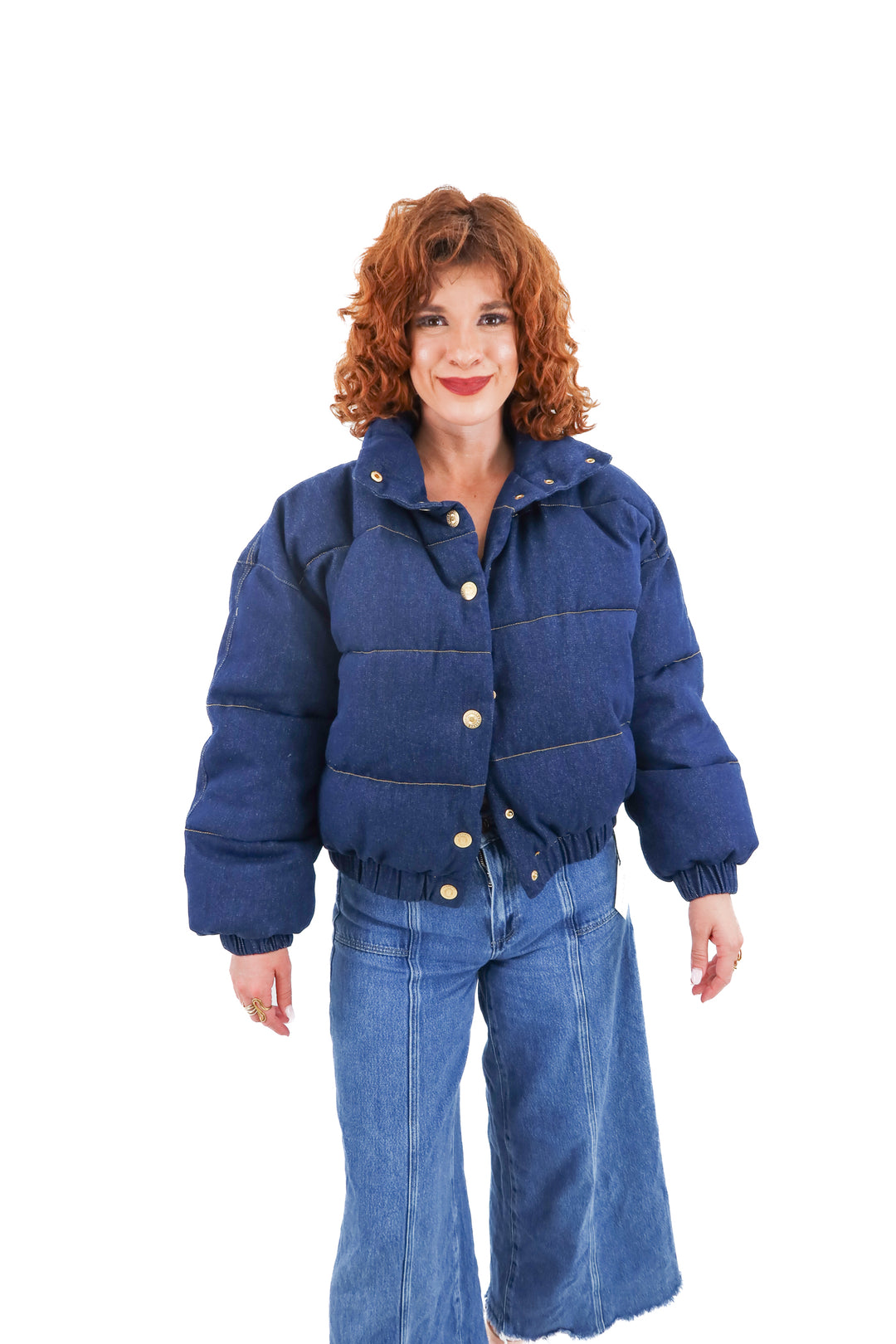 skatie denim puffer (s; retail $285)