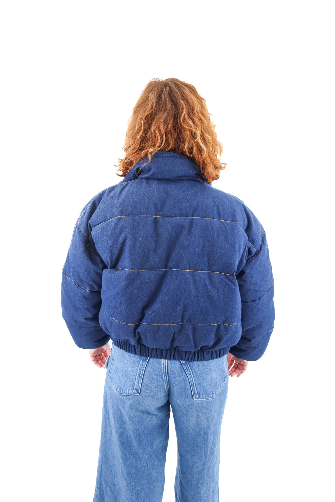 skatie denim puffer (s; retail $285)