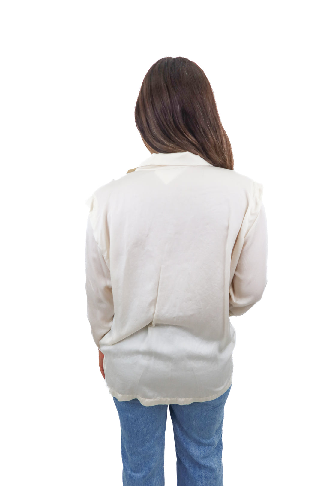 darling cream shirt (L*)