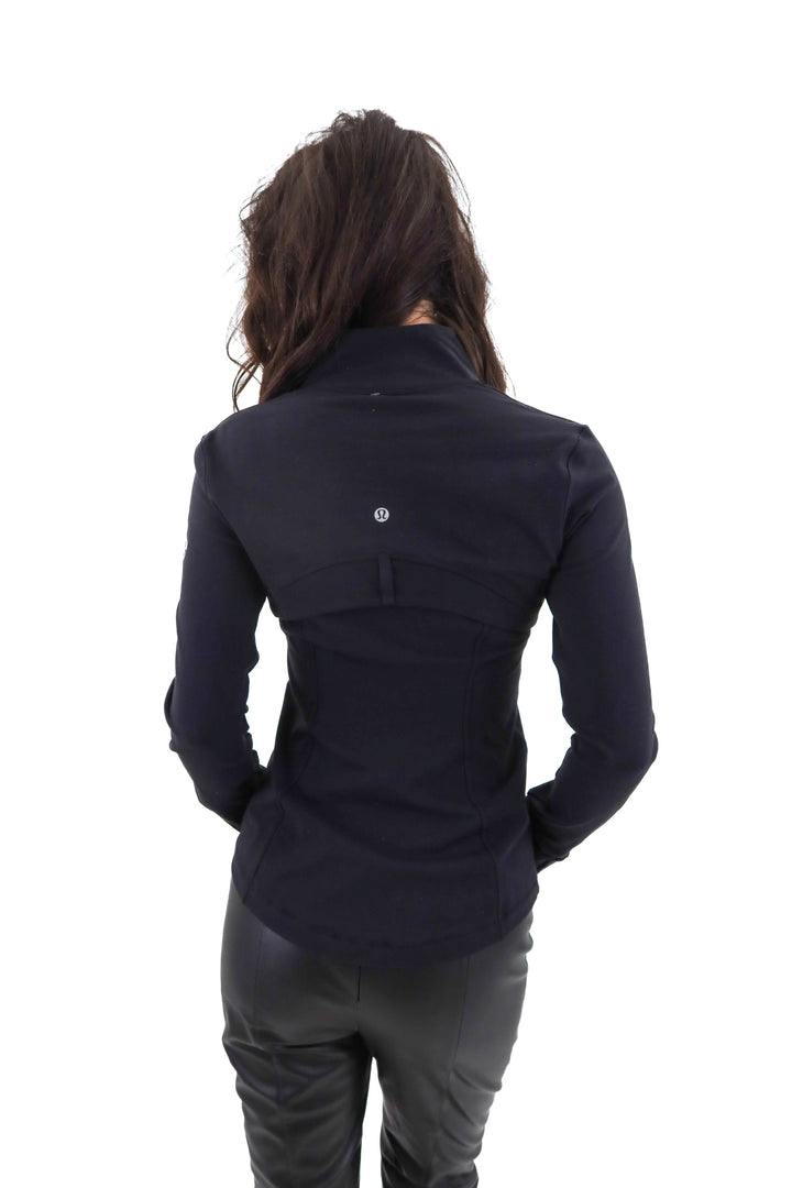 lululemon black atlanta falcons align jacket (6; retail $138)