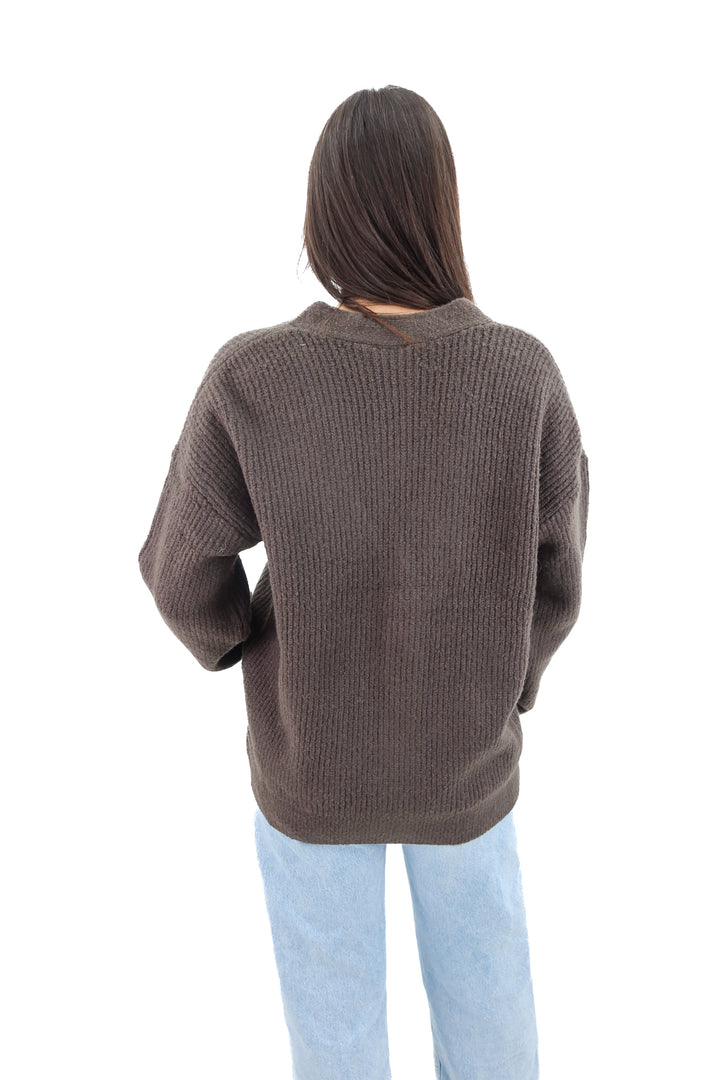 vici dark green cardigan (s)