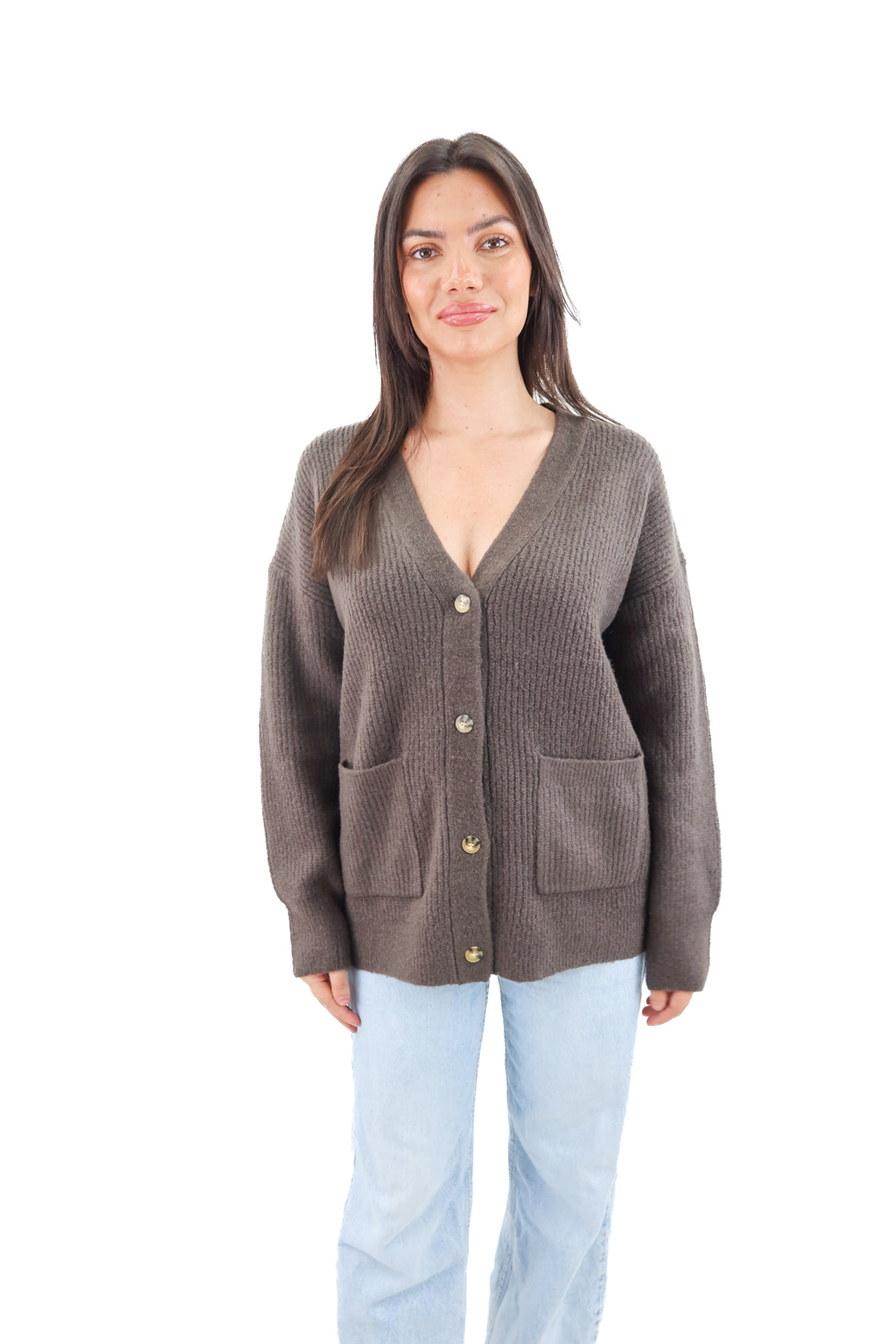 vici dark green cardigan (s)