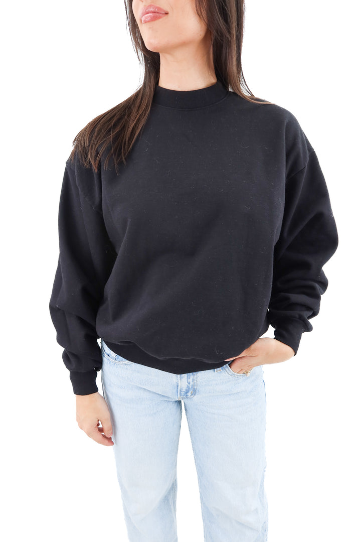 so cotty black crew neck (s; retail $58)