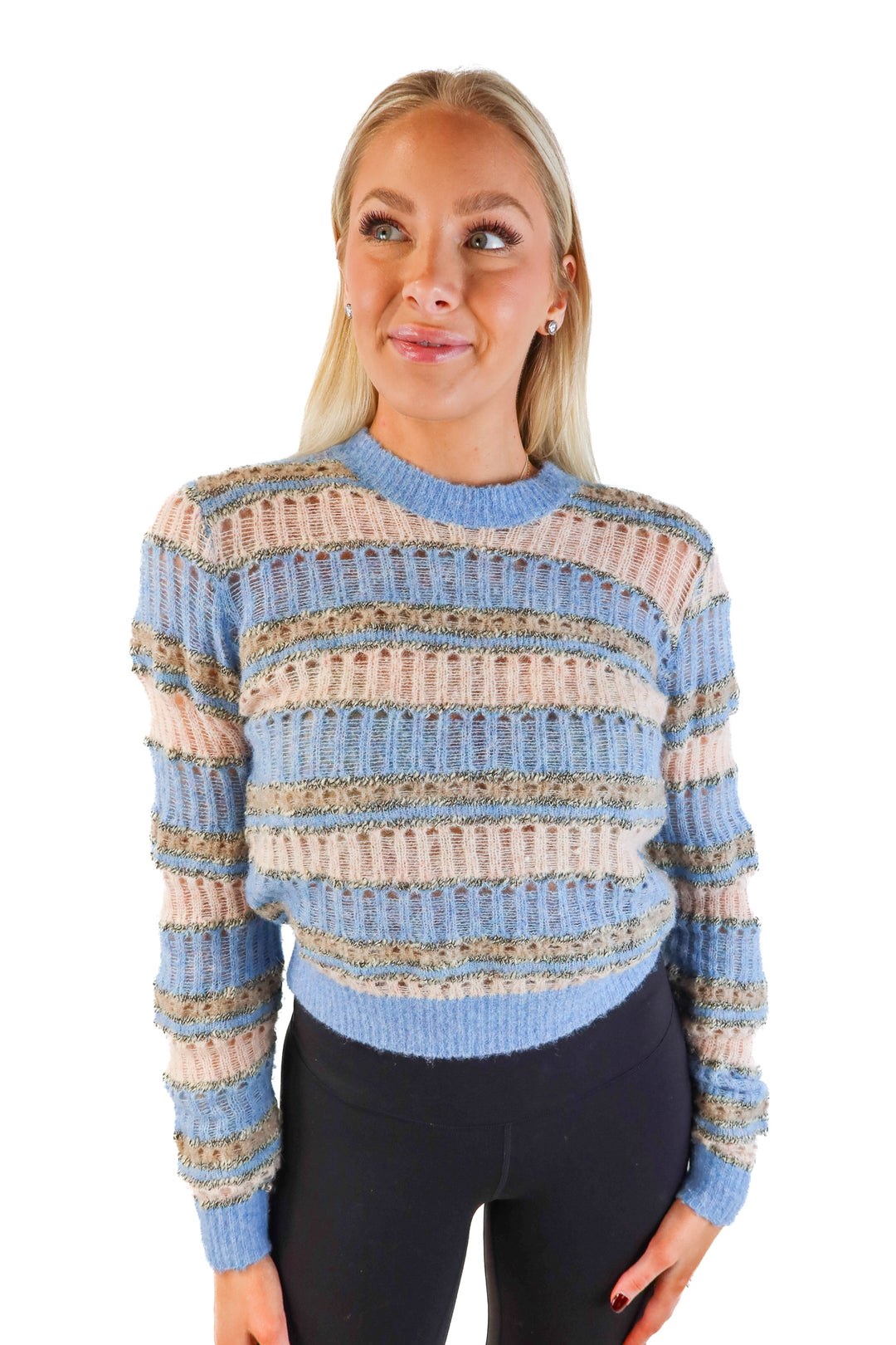 Frame colorful striped sweater (s; retail $498)