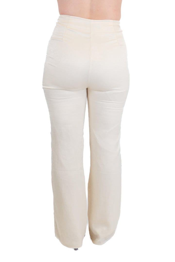 Kittenish Champagne Wide Leg Pants NWT (S)