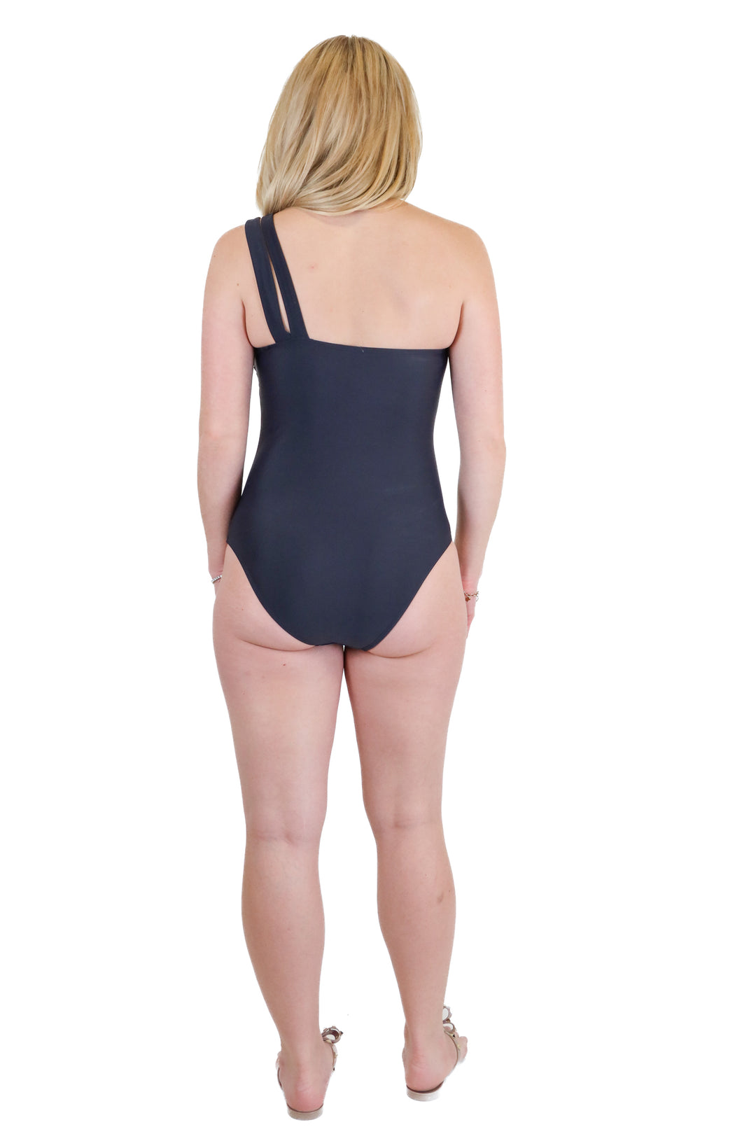 Cupshe Color Block One Shoulder One Piece Swimsuit NWT (S)