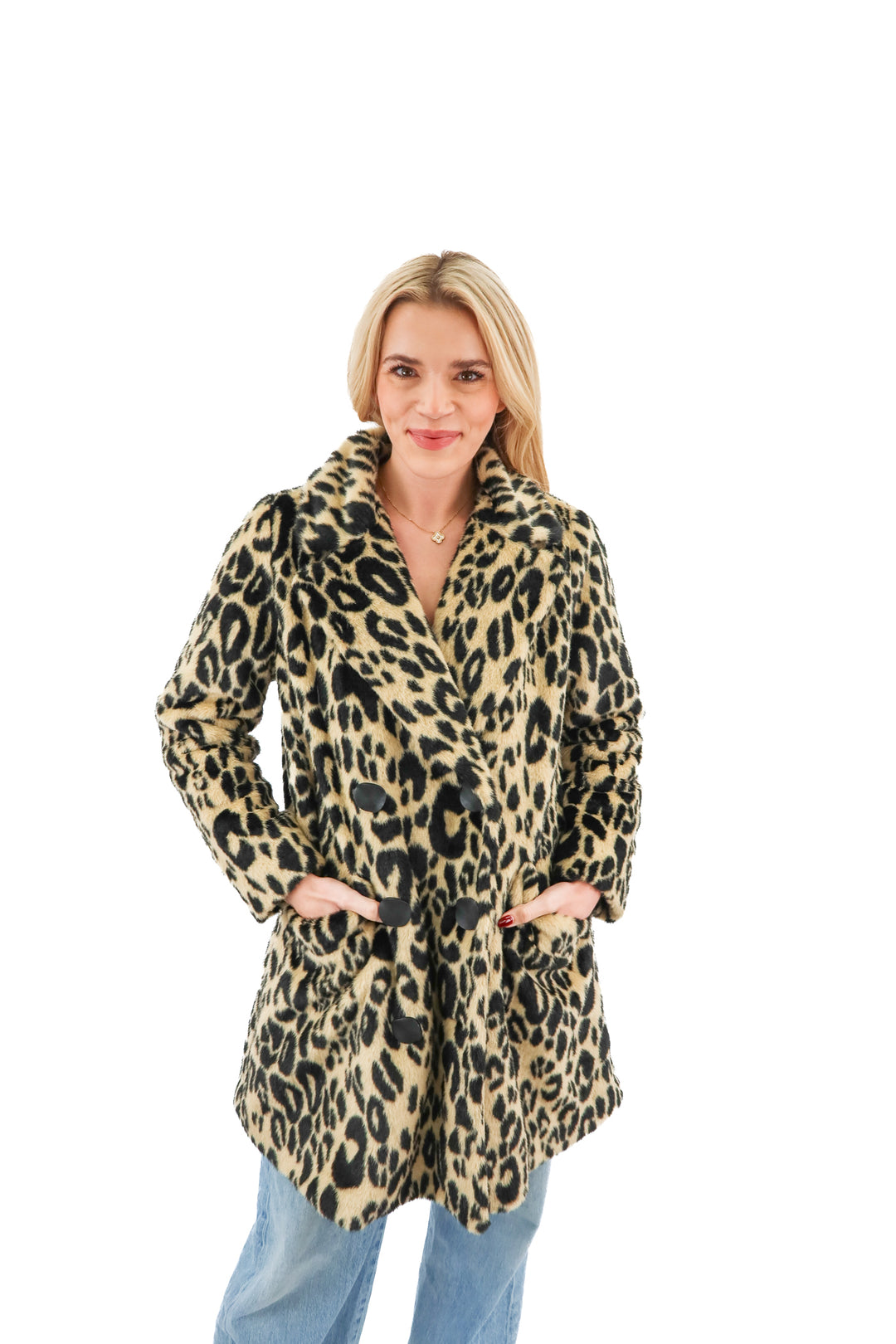 h&m leopard pea coat (8)