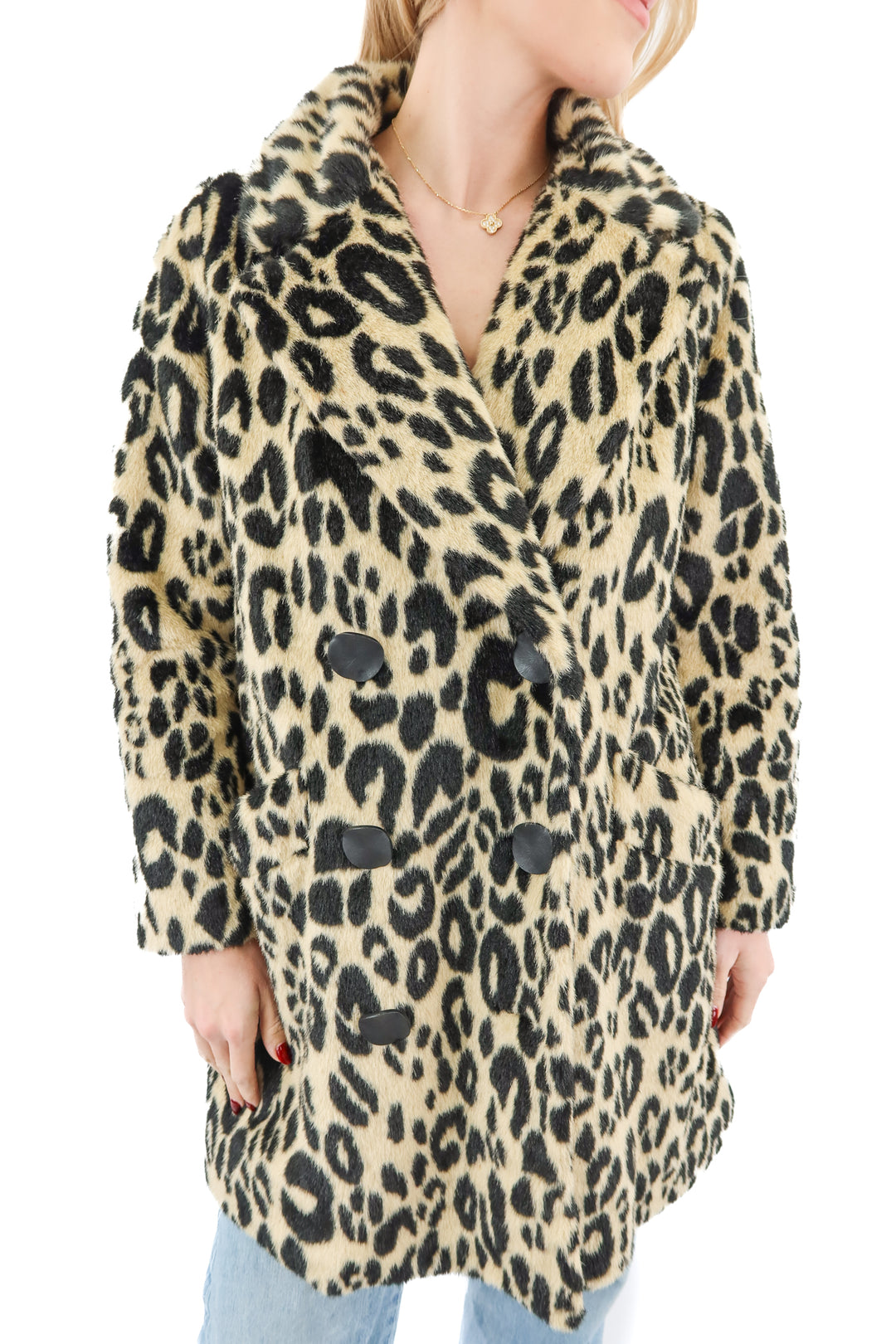 h&m leopard pea coat (8)