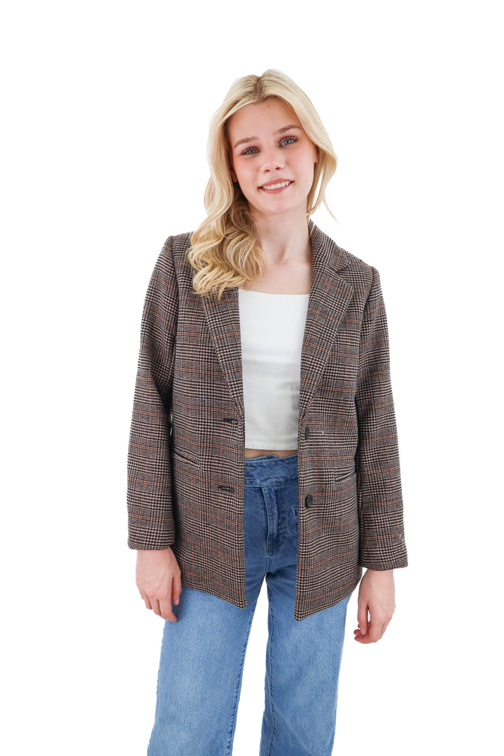 abercrombie & fitch petite plaid blazer NWT (xs)