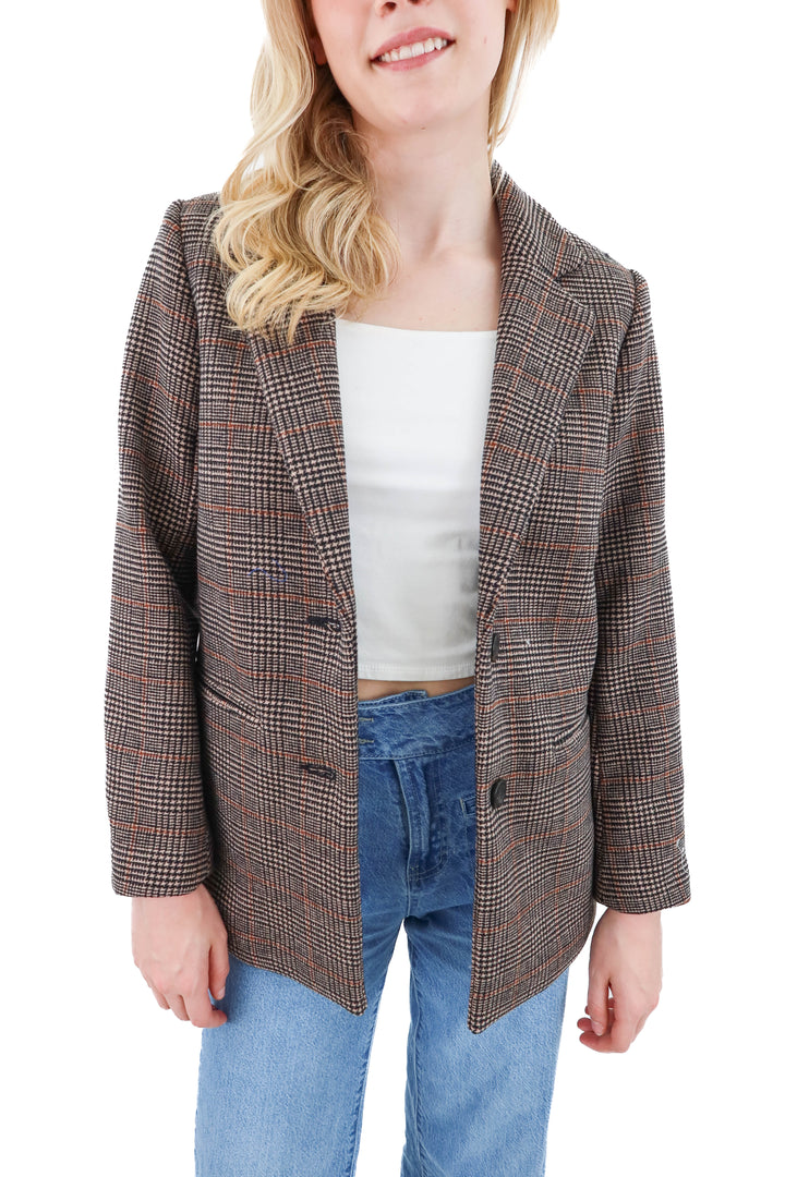 abercrombie & fitch petite plaid blazer NWT (xs)