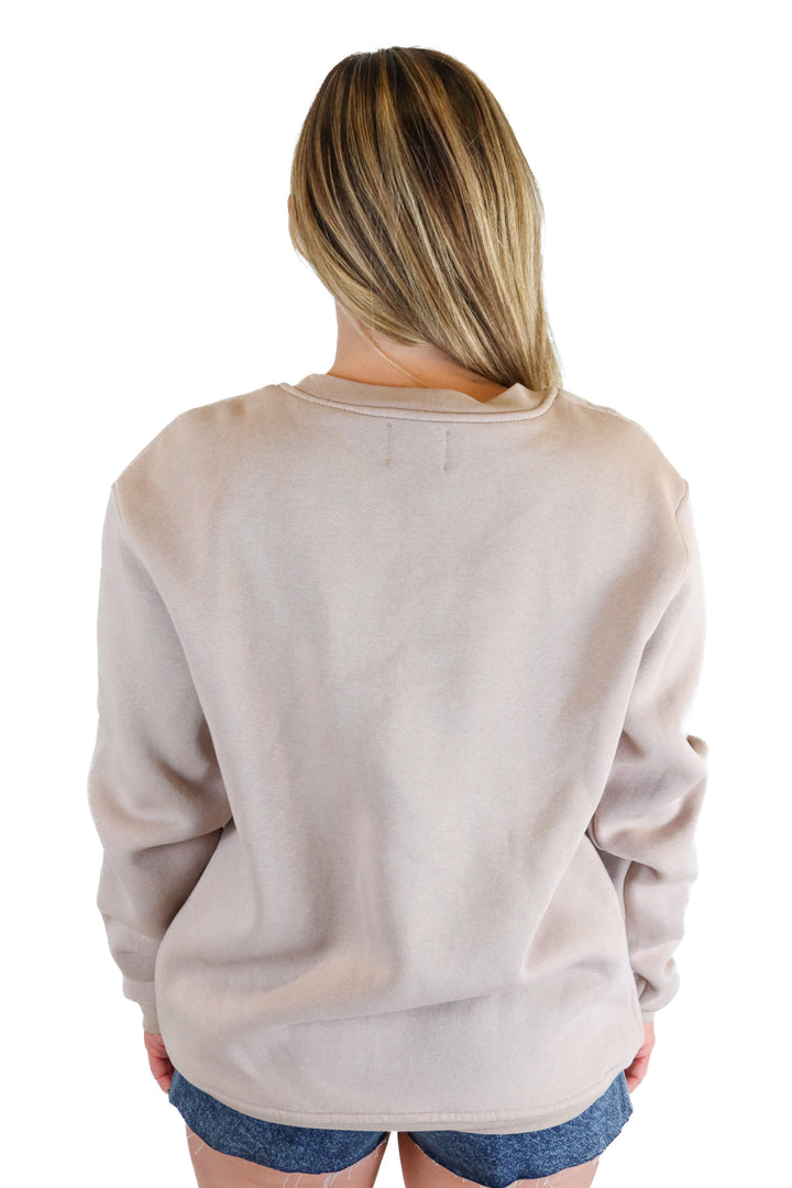 New Collection Attitude Tan Paris Crew neck (XXL)*