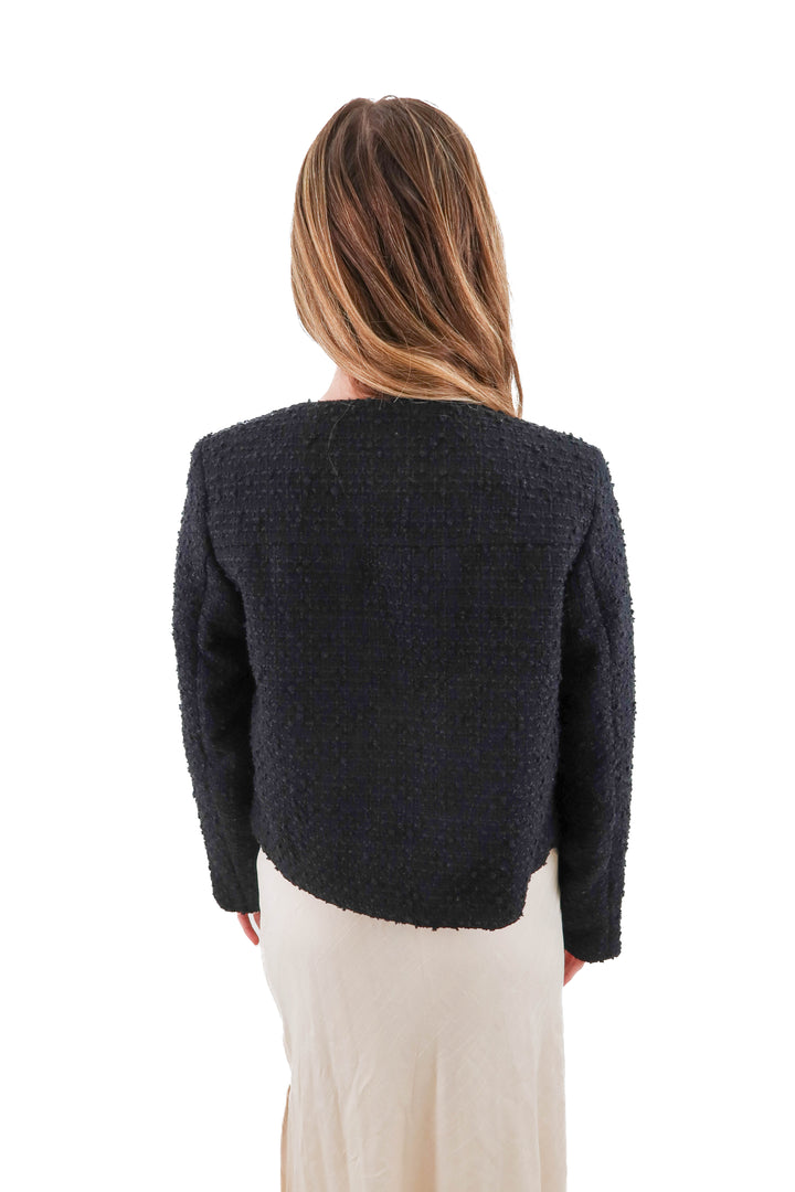 h&m black blazer with gold buttons NWT (xs)