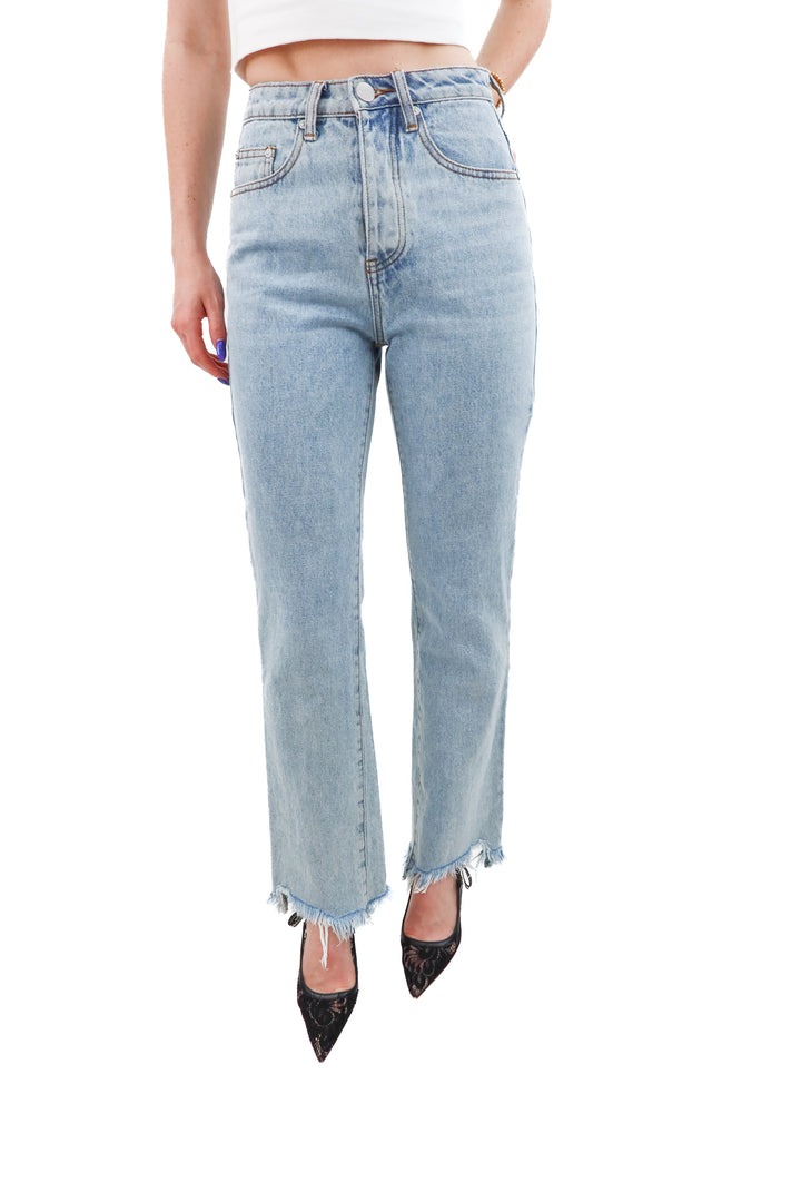 superdown high rise straight leg jeans (26; retail $74)