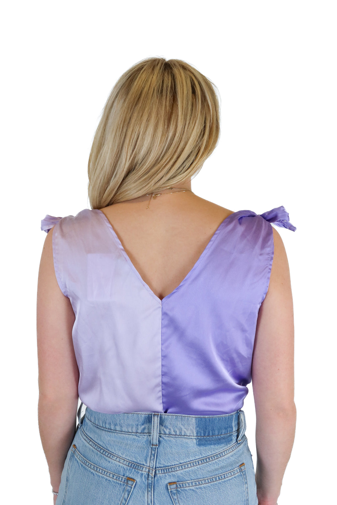 Strut & Bolt purple two toned bodysuit (S)