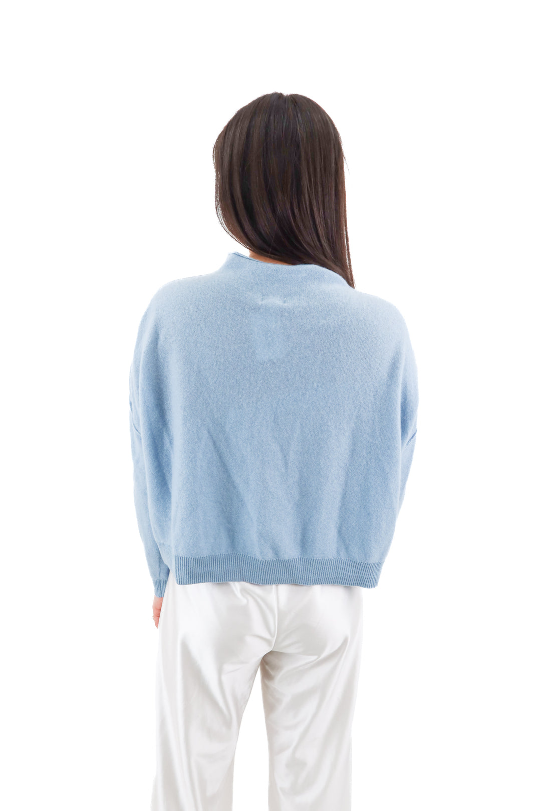 pilcro blue cashmere sweater (s; retail $98)