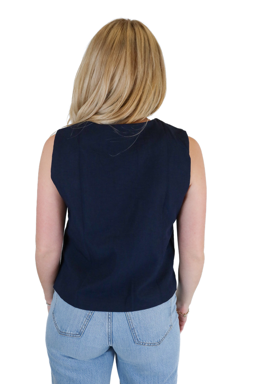 Pretty Garden Black Vest NWT (S)