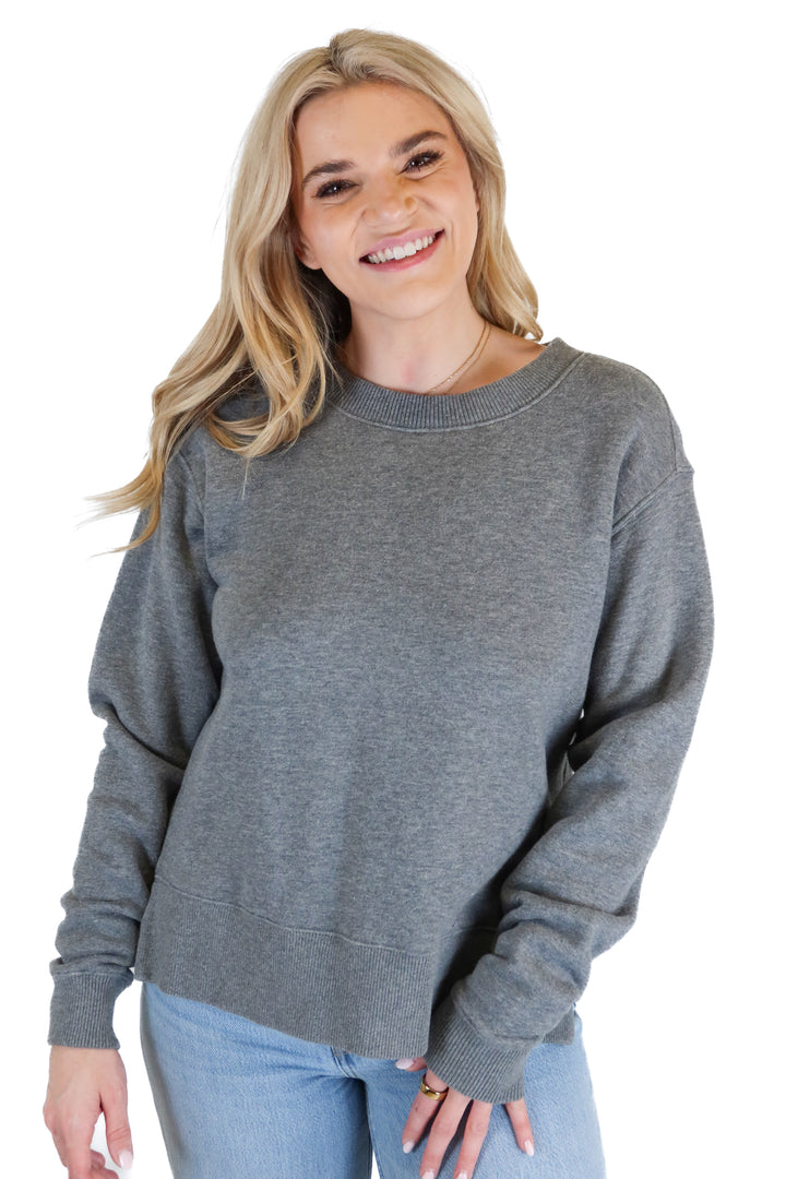 Zella gray sweatshirt (S)