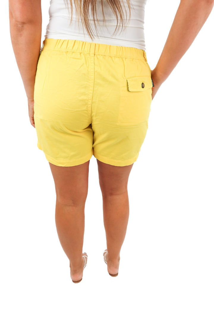 chubbies yellow shorts (L; retail $69.50)