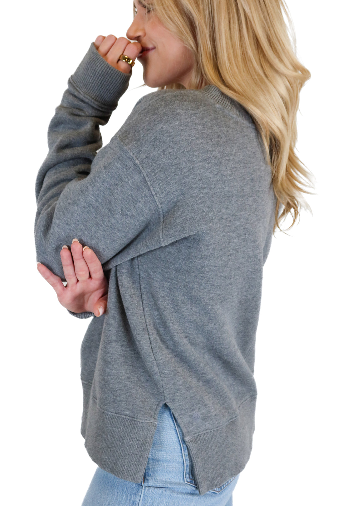 Zella gray sweatshirt (S)