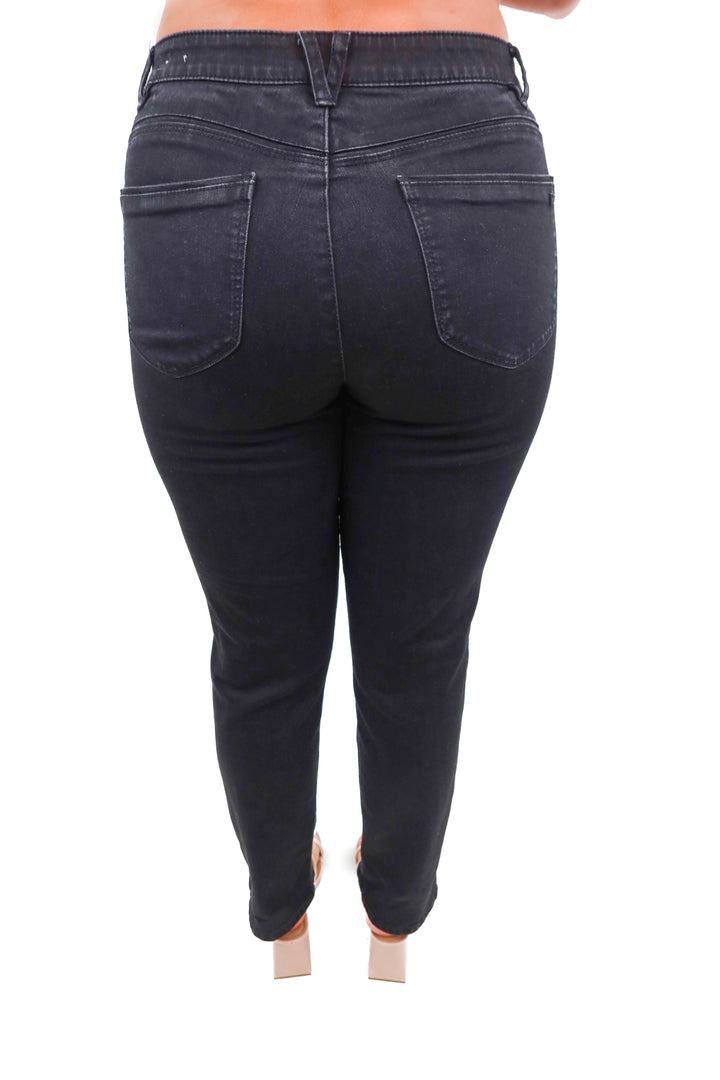 wit & wisdom black straight leg jeans (10)