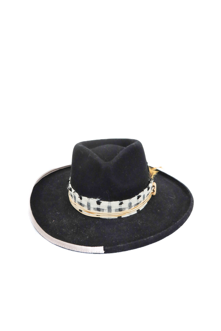 american hat makers black western hat (l)