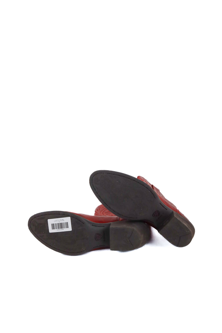 ariat red cowboy boots (10)