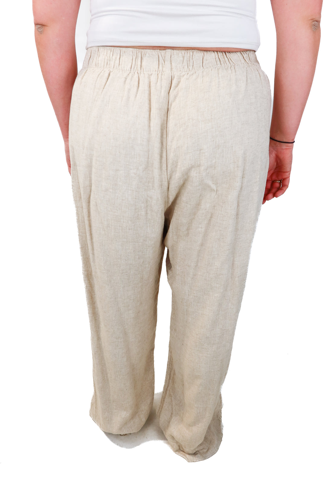 SOLD: abercrombie & fitch linen pants (XLr; retail $80)