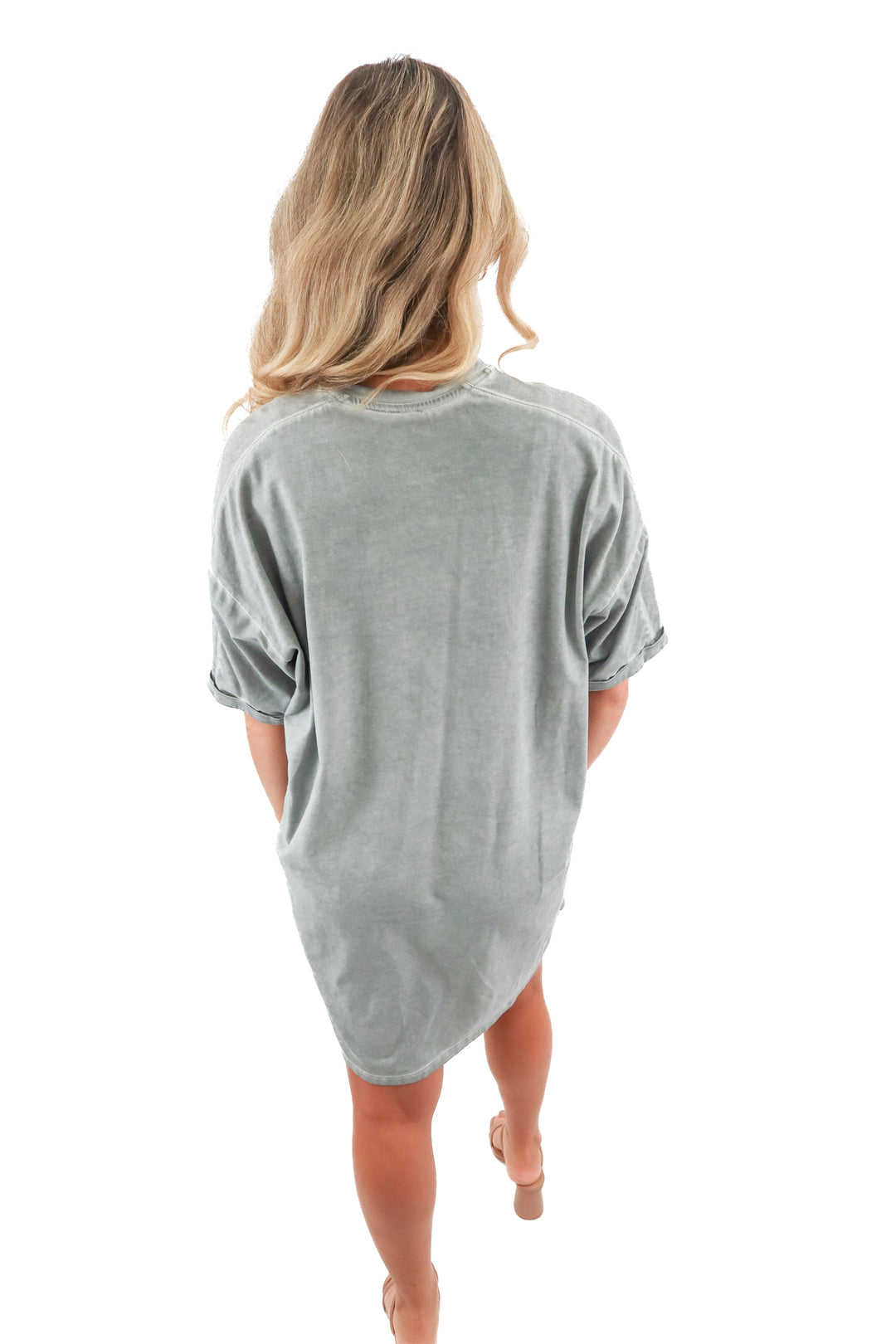 asos grey tshirt dress (4)