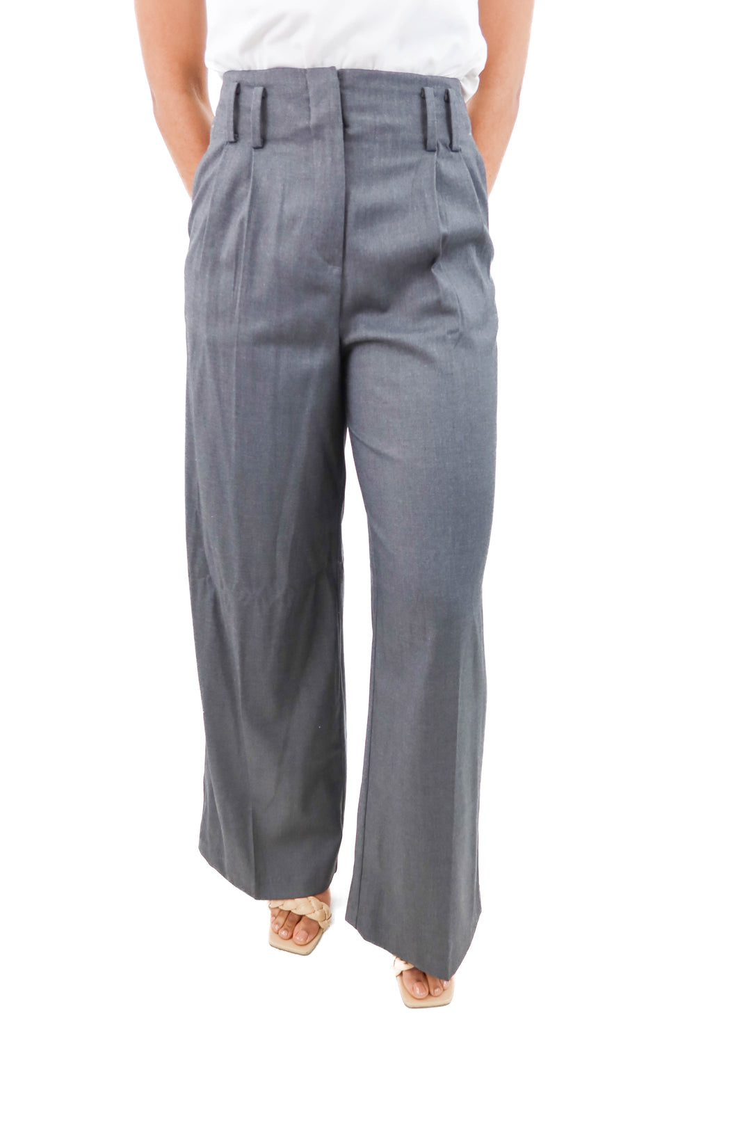 h&m grey trousers NWT (4)
