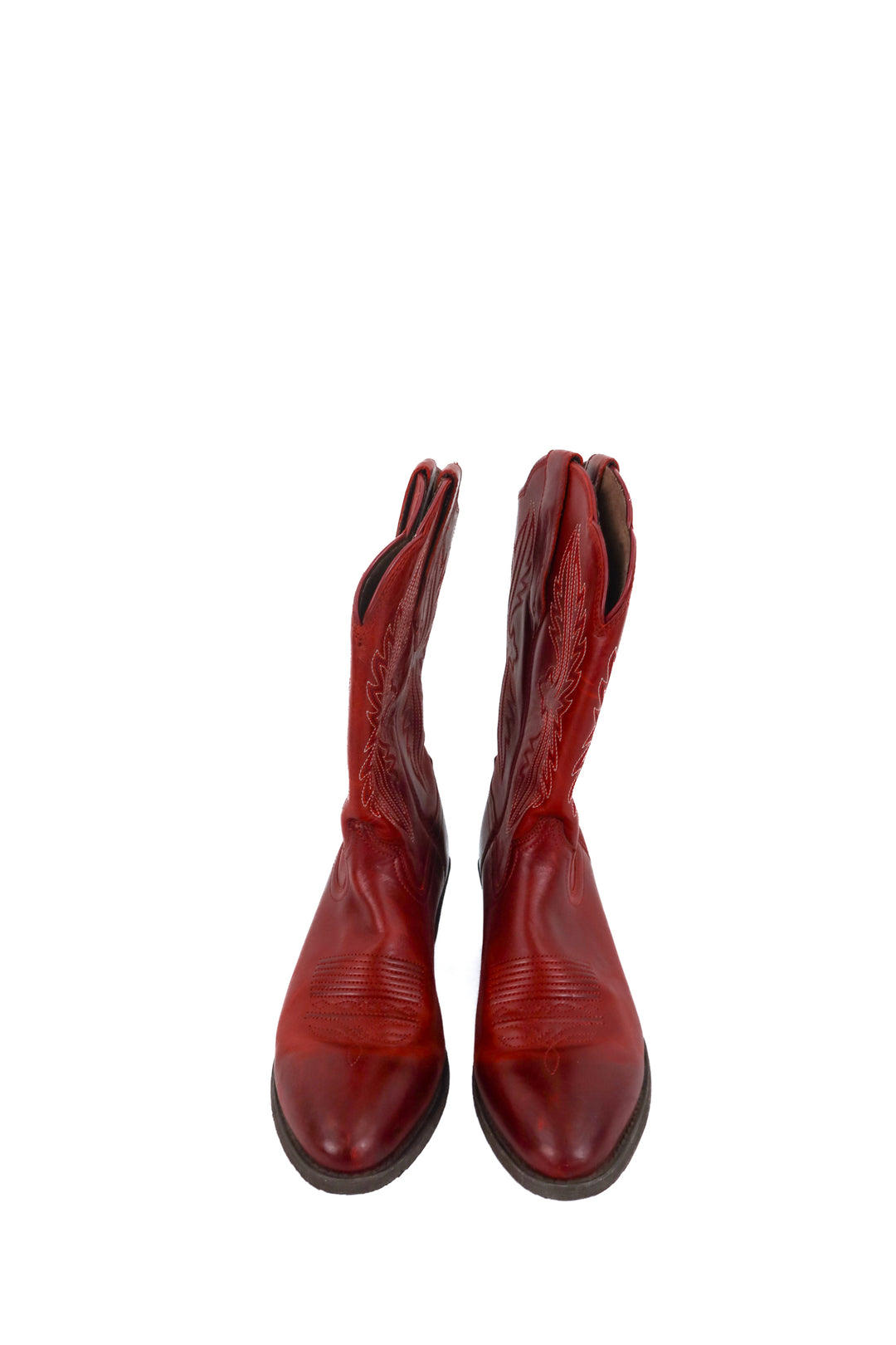ariat red cowboy boots (10)